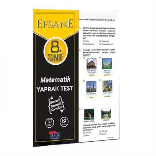 8. Sınıf Matematik Yaprak Test