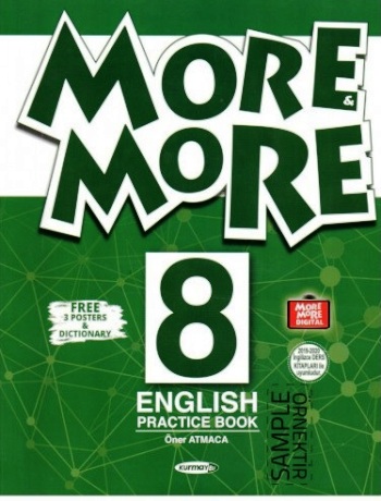 8. Sınıf More More Englısh Practıce Book Dıctıonary 3 Adet Poster E - 