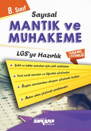 8. Sınıf Sayısal Mantık Muhakeme Soru Bankası - Komisyon | Ankara - 97