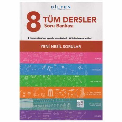 8. Sınıf Tüm Dersler Soru Bankası - Komisyon | Bilfen - 9786057788528