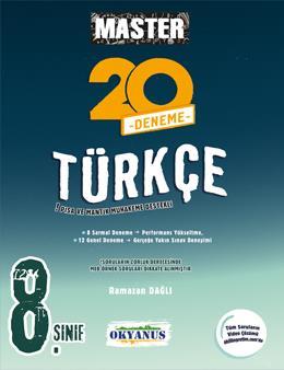 8. Sınıf Türkçe Deneme 20'li Master ( İadesizdir )