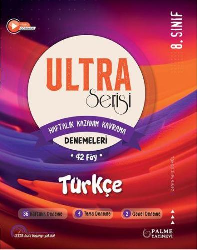 8.sınıf Türkçe Denemeleri Ultra Serisi 42 Föy