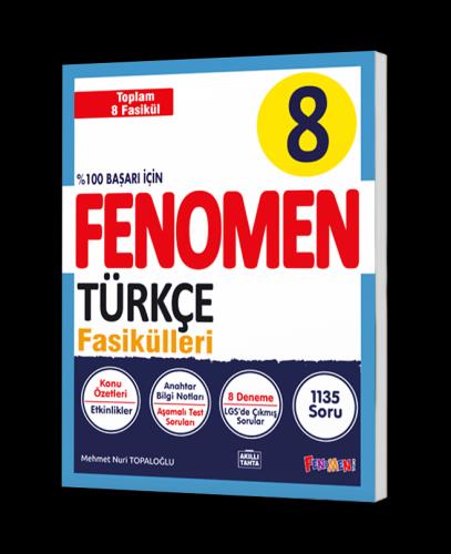 8. Sınıf Türkçe Fenomen Fasikülleri