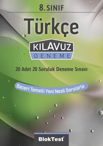 8. Sınıf Türkçe Kılavuz Deneme - Komisyon | Bloktest - 9786052197981