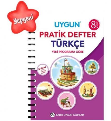 8. Sınıf Türkçe Pratik Defter Yn - Komisyon | Uygun - 9786257178235