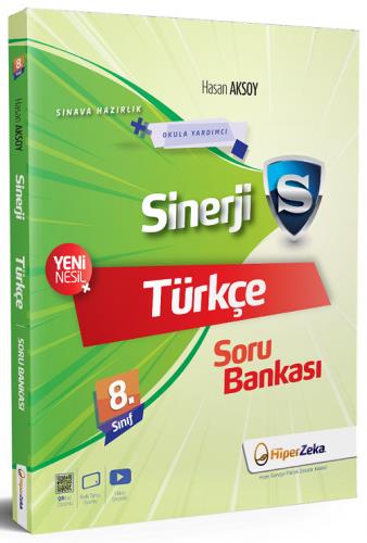 8. Sınıf Türkçe Sinerji Soru Bankası - Hasan Aksoy | Hiperzeka - 97862