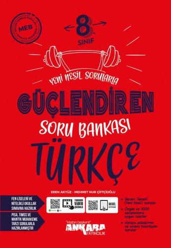 8. Sınıf Türkçe Soru Bankası Güçlendiren(iadesiz) - Komisyon | Ankara 