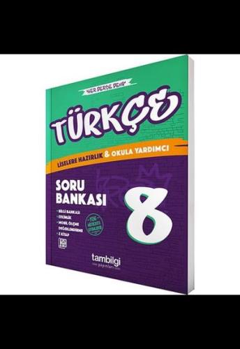 8. Sınıf Türkçe Soru Bankası - Komisyon | Tam Bilgi - 9786056863226