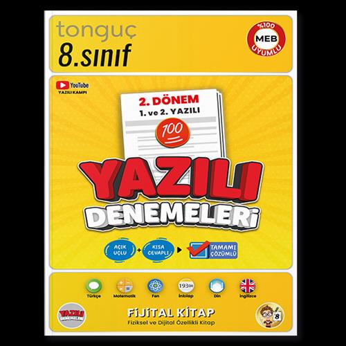 8. Sınıf Yazılı Denemeleri 2. Dönem 1 Ve 2. Yazılı
