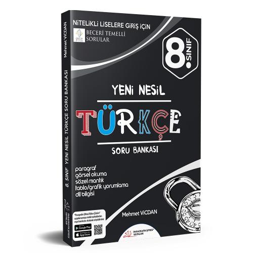 8. Sınıf Yeni Nesil Türkçe Soru Bankası - Mehmet Vicdan | Paragrafın Ş