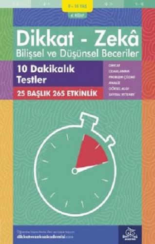 9 - 10 Yaş 10 Dakikalık Testler Zeka Bilişsel Ve Düşünsel Beceriler 4.