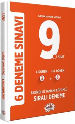 9. Sınıf Deneme 6 Fasikül 3+3