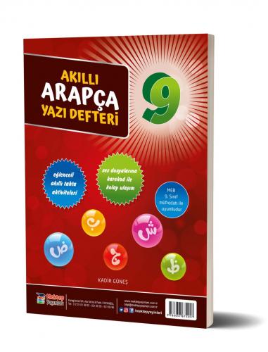 9. Sınıf Akıllı Arapça Yazı Defteri - | Mektep - 9786057675057