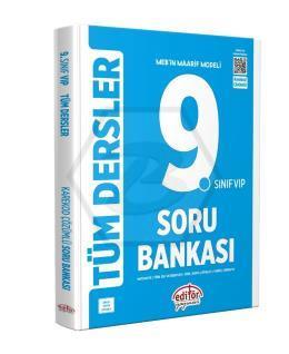 9. Sınıf Tüm Dersler Soru Bankası Vip Mavi 2025