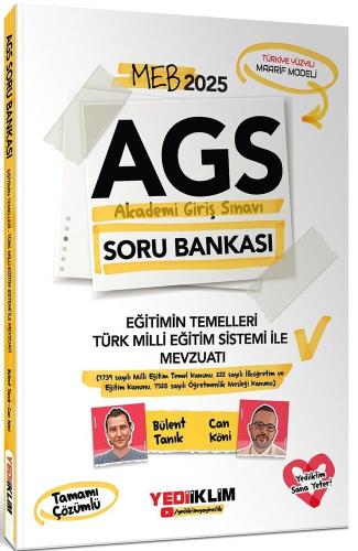 Ags Eğitimin Temelleri Türk Milli Eğitim Sistemi İle Mevzuatı Soru Bankası