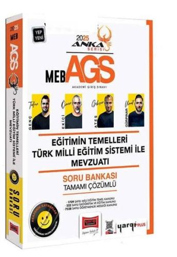 Ags Eğitimin Temelleri Ve Türk Milli Eğitim Sistemi İle Mevzuatı Soru Bankası Anka Serisi