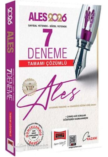 Ales Vıp Sayısal-sözel Yetenek Tamamı Çözümlü 7 Deneme 2026