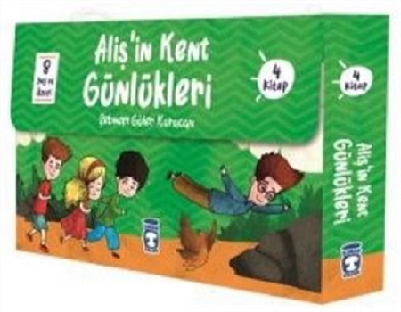 Alişin Kent Günlükleri Set 4 Kitap Takım