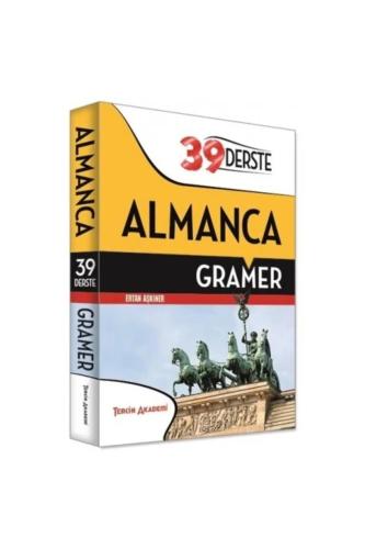 39 Derste Almanca Gramer - Ertan Aşkıner | Kapadokya - 9786059085984