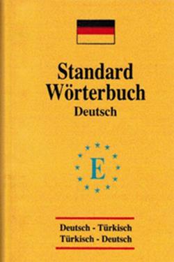 Almanca Sözlük Standart Plastik Kapak - Zeki Cemil Arda | Engin - 9789