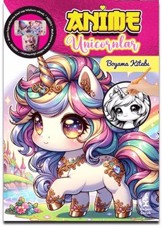 Anime Unicornlar Boyama Kitabı - Kolektif | Doğan Çocuk - 978625394133