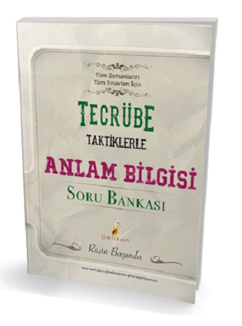 Anlam Bilgisi Soru Bankası Tecrübe Taktiklerle