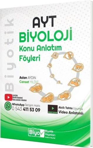 Ayt Biyoloji Konu Anlatım Föyleri - | Biyotik Yayınları - 978605064487