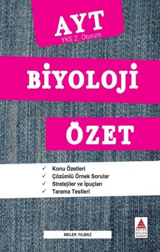 Ayt Biyoloji Özet - Melek Yılmaz | Delta Kültür - 9786057698452