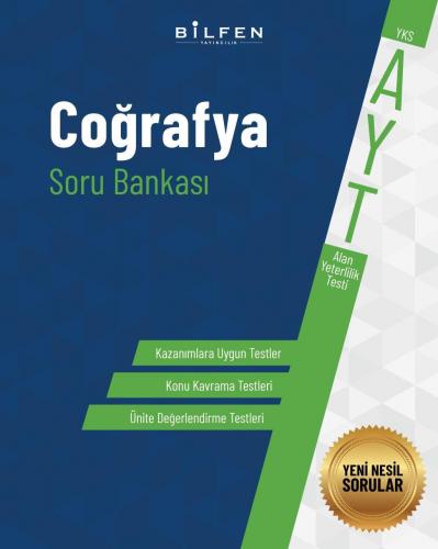 Ayt Coğrafya Soru Bankası - Komisyon | Bilfen - 9786057788399