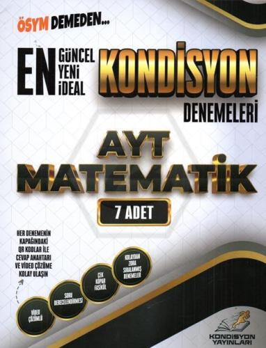 Ayt Matematik 7 Li Deneme - Komisyon | Kondisyon Yayınları - 978625943