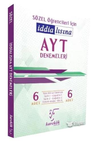 Ayt Sözel Öğrencileri İçin İddialısına 6 Lı Denemeleri