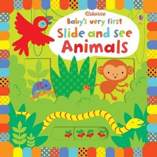 Baby's Very First Slide And See Animals Ciltli