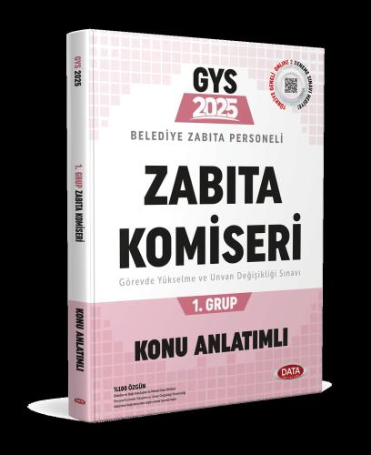 Belediye Zabıta Personeli Zabıta Komiseri 1. Grup Konu Anlatımlı