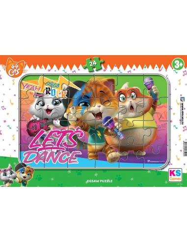 Cats Puzzle 24 Parça - | Ks Puzzle - 8681842135024