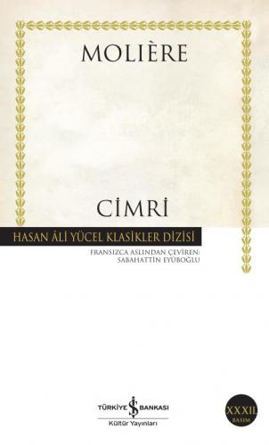Cimri - Hasan Ali Yücel Klasikleri 37 - Moliere | İş Bankası - 9789754
