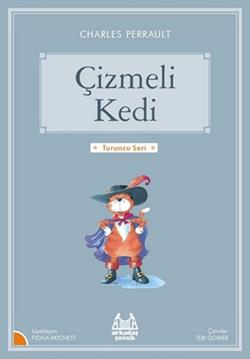 Çizmeli Kedi Resimli Turuncu Seri