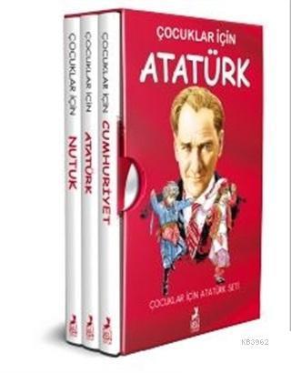 Çocuklar İçin Atatürk Seti (3 Kitap Takım) - Kolektif | Ren kitap - 97