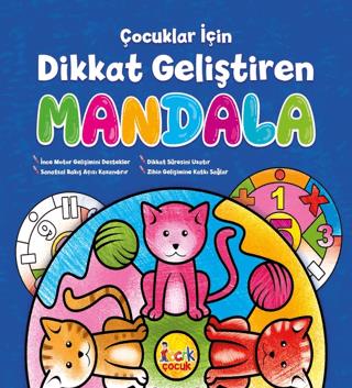 Çocuklar İçin Dikkat Geliştiren Mandala - Kolektif | Bıcırık - 9786256