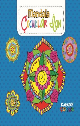 Çocuklar İçin Mandala Mavi
