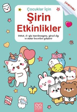 Çocuklar İçin Şirin Etkinlikler - Çıkartmalı
