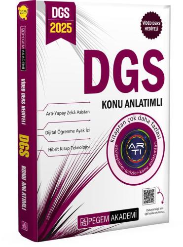Dgs Konu Anlatımlı 2024 - | Pegem - 9786256890541