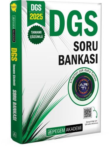 Dgs Tamamı Çözümlü Soru Bankası - | Pegem - 9786256890534