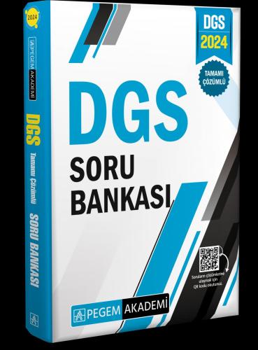 Dgs Tamamı Çözümlü Soru Bankası - | Pegem - 9786256890534