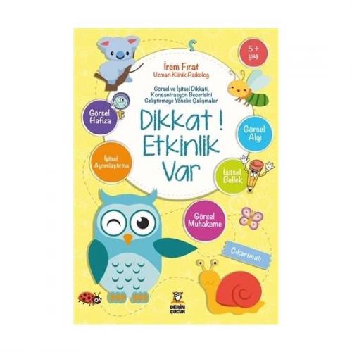 Dikkat Etkinlik Var 5 + Yaş - İrem Fırat | Derin - 9786052017210