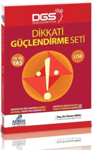 Dikkati Güçlendirme Seti 15-18 Yaş - Osman Abalı | Adeda Yayınları - 9