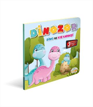 Dinozor Dino Ve Kız Kardeşi - Kolektif | 0-6 Yaş - 9786258179262