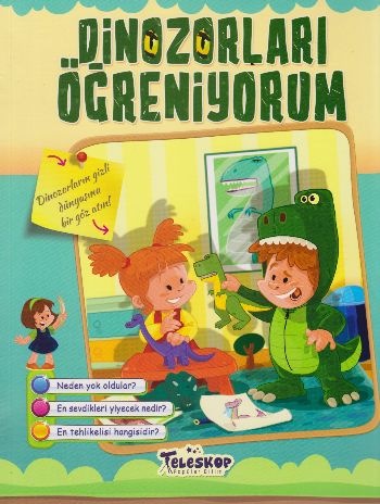 Dinozorları Öğreniyorum - Öğreniyorum Serisi - Kolektif | Teleskop - 9