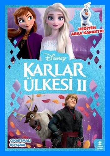 Disney Karlar Ülkesi Parti Zamanı Çıkartmalı Boyama Kitabı