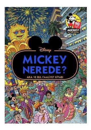 Disney Mickey Nerede? Ara Ve Bul Faaliyet Kitabı