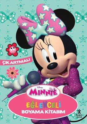 Disney Minnie - Eğlenceli Boyama Kitabım - Çıkartmalı